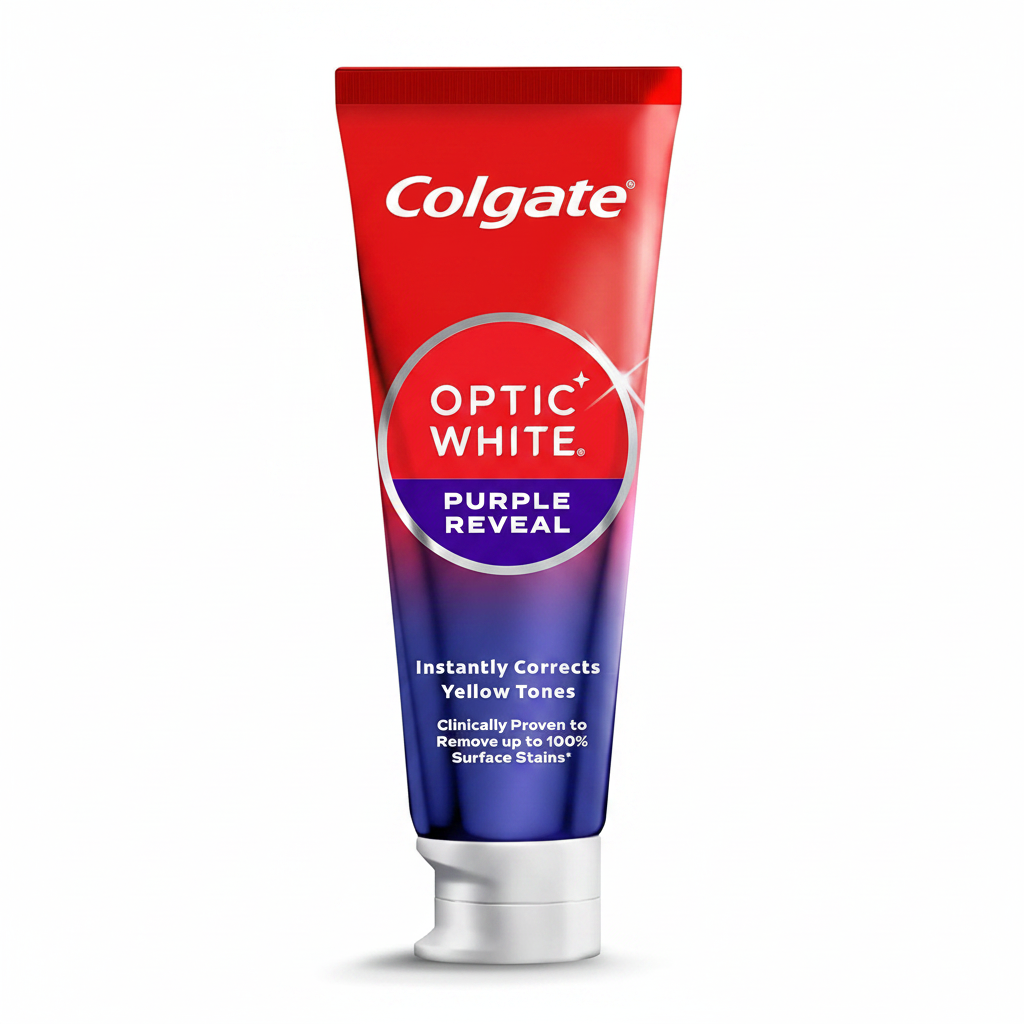 Colgate Optic White Purple Reveal Toothpaste