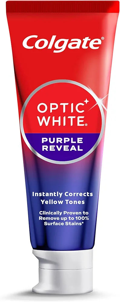 Colgate Optic White Purple Reveal Toothpaste