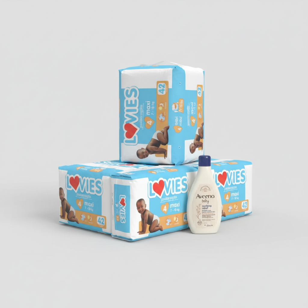 Triple Nappies & Aveeno - Second Angle